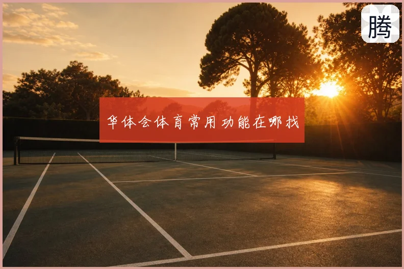 华体会体育常用功能在哪找